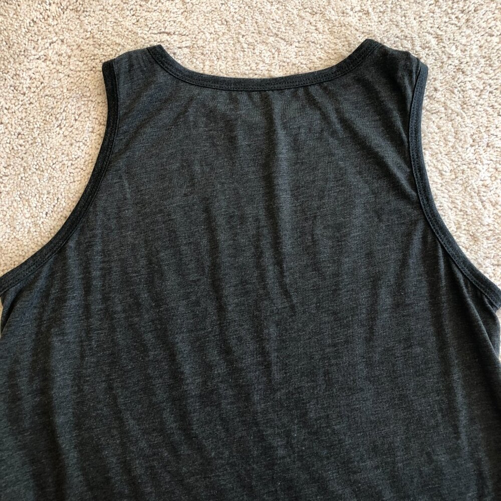 NWOT Shein Women's Sun Salt Sand Palm Tropical Tank Top Tee - Picture 7 of 10